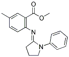 METHYL 5-METHYL-2-[(1-PHENYLPYRROLIDENE)AMINO]BENZOATE CAS#: 856925-73-0
