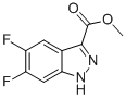 METHYL 5,6-DIFLUORO-1H-INDAZOLE-3-CARBOXYLATE CAS#: 885279-01-6