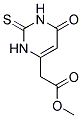 METHYL (6-OXO-2-THIOXO-1,2,3,6-TETRAHYDROPYRIMIDIN-4-YL)ACETATE CAS#: 868238-05-5
