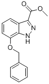 METHYL 7-BENZYLOXY-1H-INDAZOLE-3-CARBOXYLATE CAS#: 885278-65-9