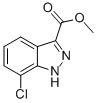 METHYL 7-CHLORO-1H-INDAZOLE-3-CARBOXYLATE CAS#: 885278-56-8
