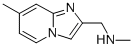 METHYL-(7-METHYL-IMIDAZO[1,2-A]PYRIDIN-2-YLMETHYL)-AMINE CAS#: 886363-05-9