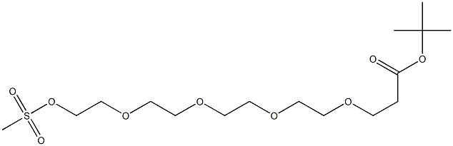 Mes-PEG5- t-butyl ester CAS#: 870487-48-2