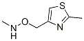 Methanamine,  N-[(2-methyl-4-thiazolyl)methoxy]- CAS#: 835625-31-5