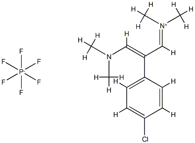 (Methanaminium,N-[(2E)-2-(4-chlorophenyl)-3-(dimethylamino)-2-propenylidene]-N-methyl-, hexafluorophosphate(1-) ) CAS#: 848757-81-3