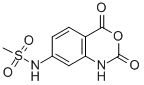 Methanesulfonamide, N-(1,4-dihydro-2,4-dioxo-2H-3,1-benzoxazin-7-yl)- CAS#: 885269-62-5