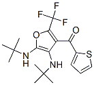 Methanone,  [4,5-bis[(1,1-dimethylethyl)amino]-2-(trifluoromethyl)-3-furanyl]-2-thienyl- CAS#: 845965-05-1