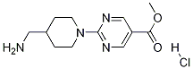 Methyl 2-[4-(aMinoMethyl)piperidin-1-yl]pyriMidine-5-carboxylate hydrochloride CAS#: 875318-56-2