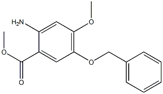 Methyl 2-amino-4-methoxy-5-(phenylmethoxy)benzoate CAS#: 855793-63-4