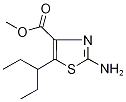 Methyl 2-amino-5-pent-3-yl-1,3-thiazole-4-carboxylate CAS#: 886361-28-0