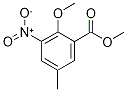 Methyl 2-methoxy-5-methyl-3-nitrobenzenecarboxylate CAS#: 863226-26-0