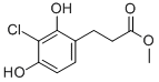 Methyl 3-(3-chloro-2,4-dihydroxyphenyl)propanoate CAS#: 876746-33-7