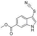 Methyl 3-thiocyanatoindole-6-carboxylate, 97% CAS#: 885266-73-9