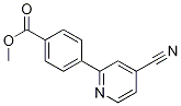 Methyl 4-(4-cyanopyridin-2-yl)benzoate CAS#: 886361-52-0