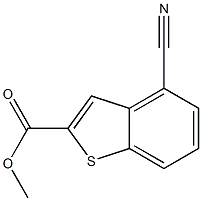 Methyl 4-cyanobenzo[b]thiophene-2-carboxylate CAS#: 861218-72-6