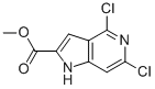 Methyl 4,6-dichloro-5-azaindole-2-carboxylate CAS#: 871583-20-9