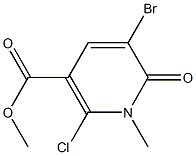 Methyl 5-broMo-2-chloro-1,6-dihydro-1-Methyl-6-oxopyridine-3-carboxylate CAS#: 869357-63-1