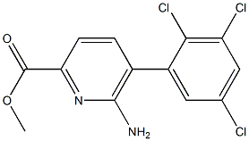Methyl 6-aMino-5-(2,3,5 - trichlorophenyl)pyridine-2-carboxylate CAS#: 875051-79-9