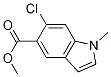 Methyl 6-chloro-1-Methyl-1H-indole-5-carboxylate CAS#: 848127-77-5