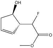 Methyl fluoro[(1R,5R)-5-hydroxycyclopent-2-en-1-yl]acetate CAS#: 852395-14-3