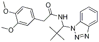 N-[1-(1H-Benzotriazol-1-yl)-2,2-dimethylpropyl]-3,4-dimethoxybenzeneacetamide CAS#: 861393-66-0