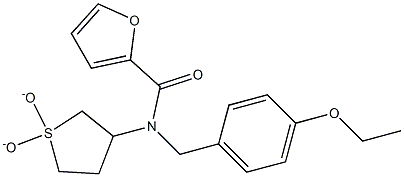 N-(1,1-dioxidotetrahydrothiophen-3-yl)-N-(4-ethoxybenzyl)furan-2-carboxamide CAS#: 847377-48-4