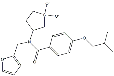 N-(1,1-dioxidotetrahydrothiophen-3-yl)-N-(furan-2-ylmethyl)-4-(2-methylpropoxy)benzamide CAS#: 848222-96-8
