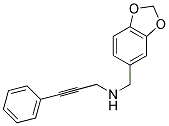 N-(1,3-BENZODIOXOL-5-YLMETHYL)-3-PHENYLPROP-2-YN-1-AMINE CAS#: 875002-02-1