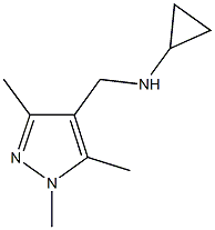 N-[(1,3,5-trimethyl-1H-pyrazol-4-yl)methyl]cyclopropanamine CAS#: 880361-70-6