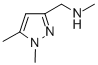 N-[(1,5-DIMETHYL-1H-PYRAZOL-3-YL)METHYL]-N-METHYLAMINE CAS#: 852227-88-4