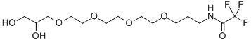 N-(15,16-DIHYDROXY-4,7,10,13-TETRAOXA-HEXADECYL)-TRIFLUOROACETAMIDE CAS#: 869308-40-7