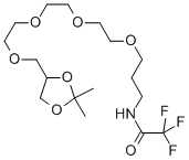 N-[15,16-O-(ISOPROPYLIDENE)-4,7,10,13-TETRAOXA-HEXADECYL]TRIFLUOROACETAMIDE CAS#: 869308-43-0