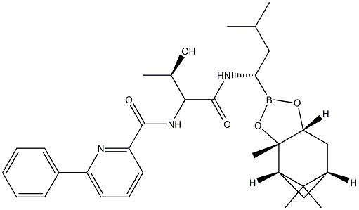 N-[(1S,2R)-1-[[[(1R)-1-[(3aS,4S,6S,7aR)-Hexahydro-3a,5,5-triMethyl-4,6-Methano-1,3,2-benzodioxaborol-2-yl]-3-Methylbutyl]aMino]carbonyl]-2-hydroxypropyl]-6-phenyl-2-pyridinecarboxaMide CAS#: 847494-64-8