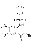 N-[2-(2-BROMO-ACETYL)-4,5-DIMETHOXY-PHENYL]-4-METHYL-BENZENESULFONAMIDE CAS#: 886493-98-7