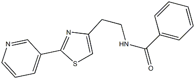N-(2-(2-(pyridin-3-yl)thiazol-4-yl)ethyl)benzamide CAS#: 863513-27-3