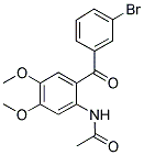 N-[2-(3-BROMO-BENZOYL)-4,5-DIMETHOXY-PHENYL]-ACETAMIDE CAS#: 886493-93-2