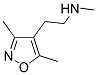 N-[2-(3,5-DIMETHYL-4-ISOXAZOLYL)ETHYL]-N-METHYLAMINE CAS#: 893747-42-7