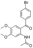 N-[2-(4-BROMO-BENZOYL)-4,5-DIMETHOXY-PHENYL]-ACETAMIDE CAS#: 886493-92-1