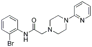 N-(2-BROMOPHENYL)-2-[4-(2-PYRIDINYL)PIPERAZINO]ACETAMIDE CAS#: 848247-99-4