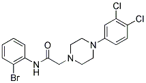 N-(2-BROMOPHENYL)-2-[4-(3,4-DICHLOROPHENYL)PIPERAZINO]ACETAMIDE CAS#: 882081-20-1