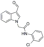 N-(2-CHLORO-PHENYL)-2-(3-FORMYL-INDOL-1-YL)-ACETAMIDE CAS#: 886499-56-5