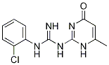 N-(2-Chlorophenyl)-N'-(6-methyl-4-oxo-1,4-dihydropyrimidin-2-yl)guanidine CAS#: 857413-65-1