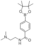 N-(2-DIMETHYLAMINOETHYL)-4-(4,4,5,5-TETRAMETHYL-1,3,2-DIOXABOROLAN-2-YL)BENZAMIDE CAS#: 832114-11-1