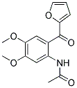 N-[2-(FURAN-2-CARBONYL)-4,5-DIMETHOXY-PHENYL]-ACETAMIDE CAS#: 886493-81-8