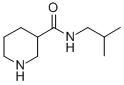N-(2-methylpropyl)piperidine-3-carboxamide CAS#: 883554-87-8