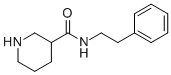 N-(2-phenylethyl)piperidine-3-carboxamide CAS#: 856212-18-5