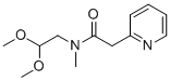 N-(2,2-DIMETHOXY-ETHYL)-N-METHYL-2-PYRIDIN-2-YL-ACETAMIDE CAS#: 864685-06-3