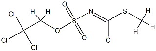 N-(2,2,2-Trichloroethoxysulfonyl)carbonchlorothioic acid S methyl ester CAS#: 882739-48-2