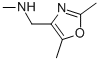 N-[(2,5-DIMETHYL-1,3-OXAZOL-4-YL)METHYL]-N-METHYLAMINE CAS#: 859850-63-8