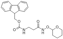 N-(2H-3,4,5,6-TETRAHYDROPYRAN-2-YLOXY)-3-[(FLUOREN-9-YLMETHOXY)CARBONYLAMINO]PROPANAMIDE CAS#: 850349-60-9